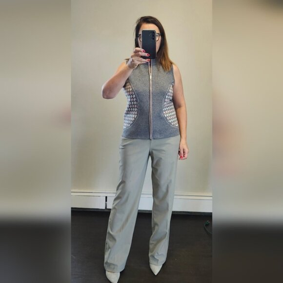 Women's Sleeveless Wool Cashmere Vest Size M - Picture 11 of 11